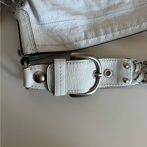 RARE Coach Soho Fringe Kiki Hobo Shoulder Bag Leather 11913 White - Picture 5 of 10